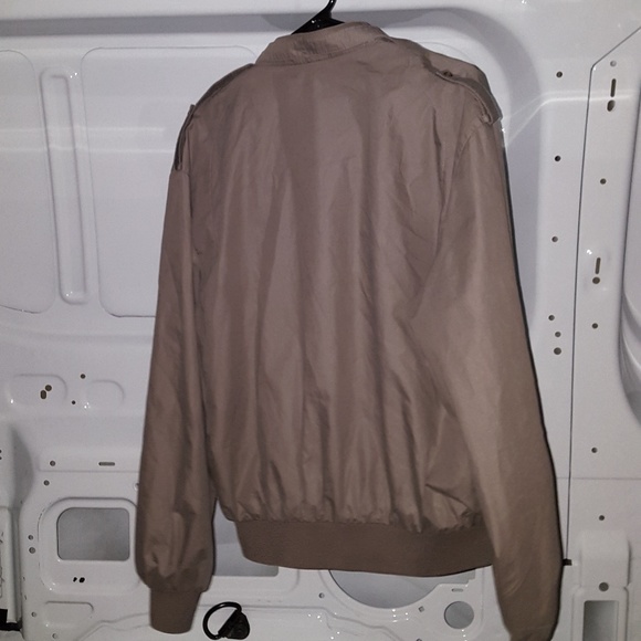 *SOLD*Members Only Mens XL Racer Jacket Cocoa Full - Picture 7 of 8